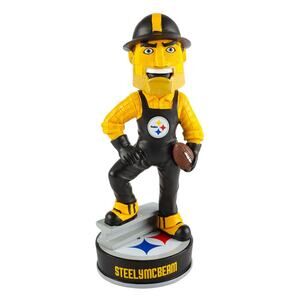 Pittsburgh Steelers 12" Mascot Figurine Game Day Hand Painted Steely McBeam